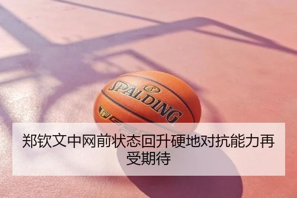 郑钦文中网前状态回升硬地对抗能力再受期待